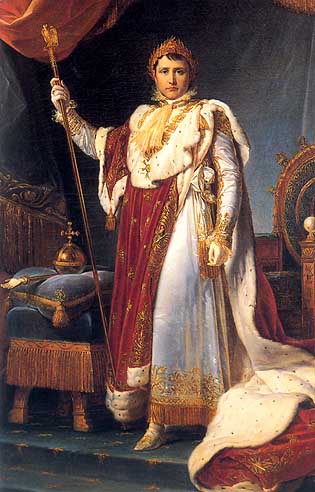 Francois Pascal Simon Gerard Napoleon Ier en costume du Sacre